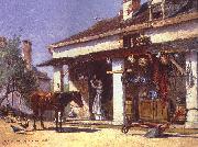 David Maitland Armstrong Store on the Erie Canal China oil painting reproduction